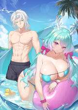 "Summer Fun Date" by @0kawairi, Sept 2024